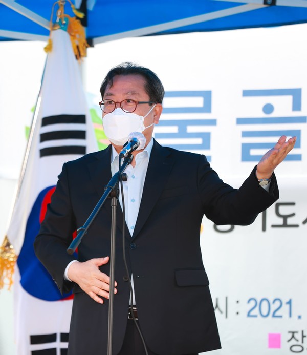 조광한 남양시장이 총선 참여 혐의로 징역 1년 6개월을 선고받았다. 5